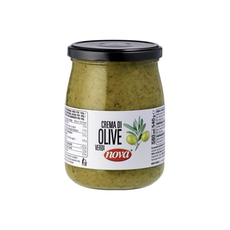 PATE' OLIVE VERDI 580gr